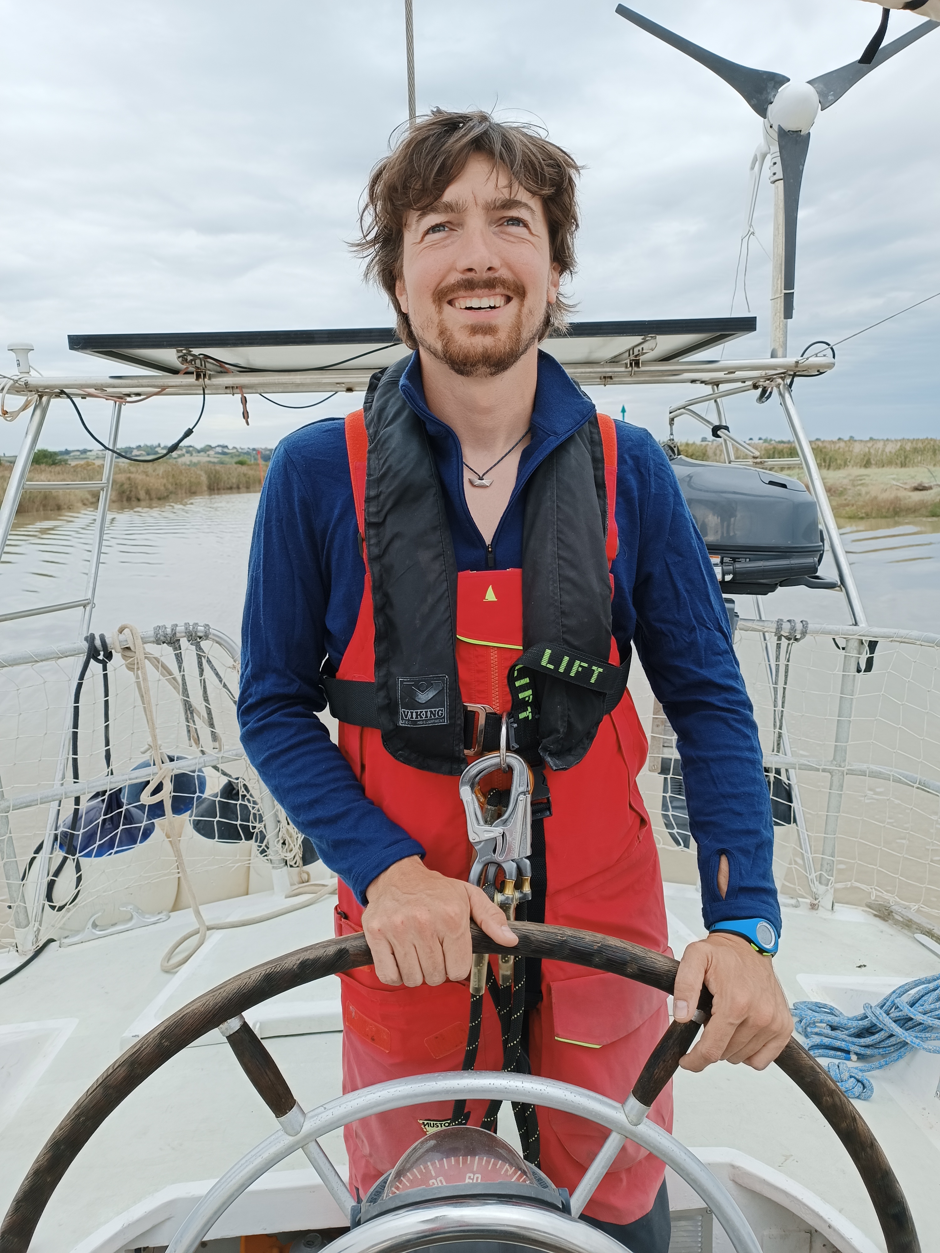 Romain Bazile, président de l'association Ocean Trotter Crédit photo : AC